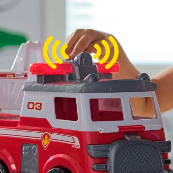 Camion Spin Master Paw Patrol Ultimate Fire Truck 6072327  / / Gray Red photo 6