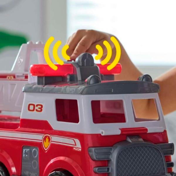 Camion Spin Master Paw Patrol Ultimate Fire Truck 6072327  / / Gray Red photo 6