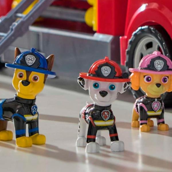 Camion Spin Master Paw Patrol Ultimate Fire Truck 6072327  / / Gray Red photo 7