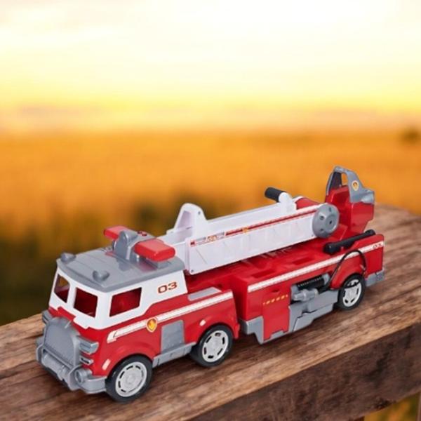 Camion Spin Master Paw Patrol Ultimate Fire Truck 6072327  / / Gray Red photo 9