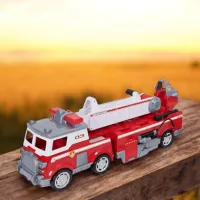 Camion Spin Master Paw Patrol Ultimate Fire Truck 6072327 / / Gray Red photo 9