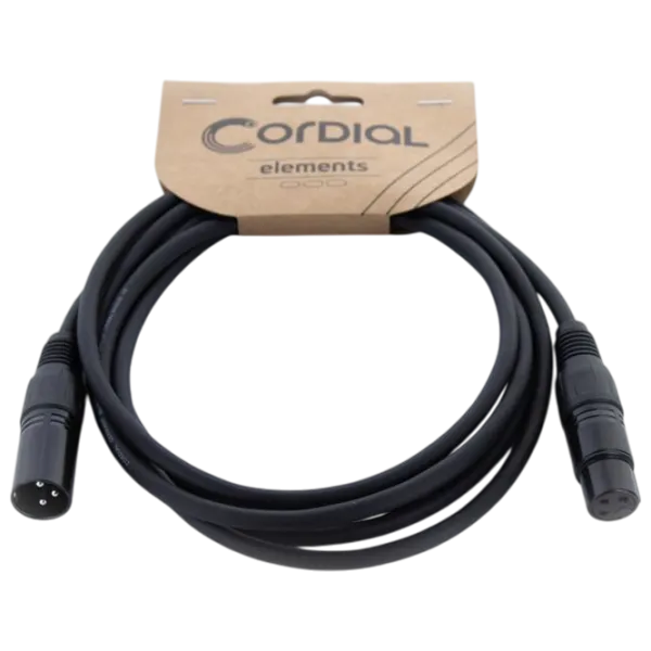 Cablu audio Cordial EM-7.5-FM PVC / Black photo 1