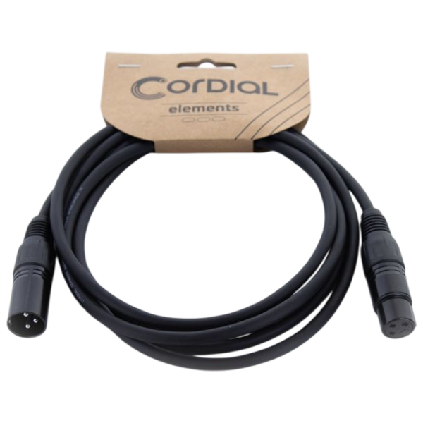 Cablu audio Cordial EM-7.5-FM PVC / Black photo 1