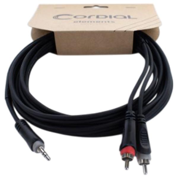 Cablu audio Cordial EY-1.5-WCC-Y-Adapter PVC / Black photo 1
