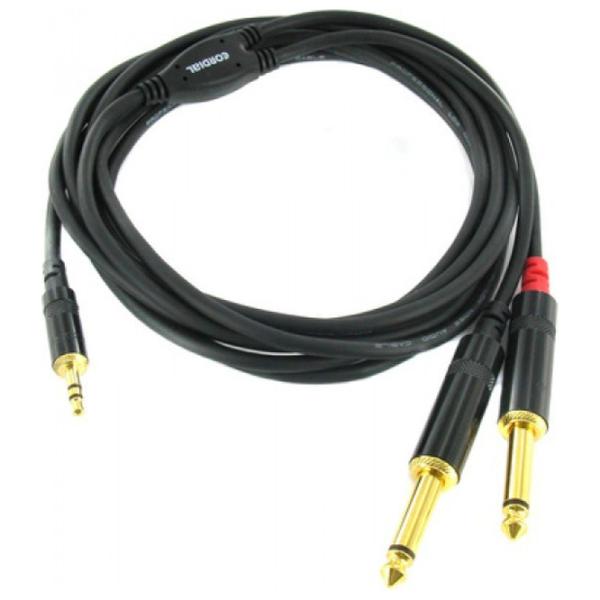 Cablu audio Cordial CFY-3-WPP PVC / Black photo 1
