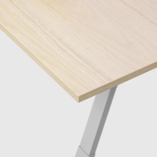 Компьютерный стол Ikea Utespelare МДФ / Grey photo 3