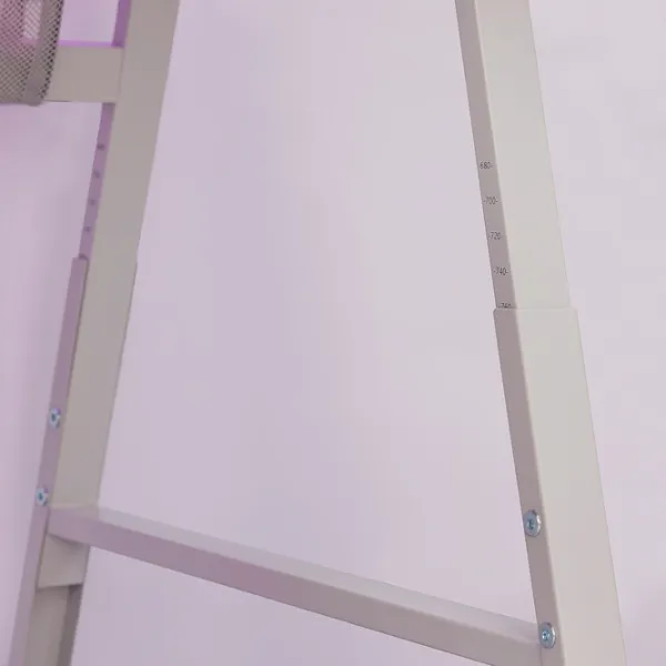 Компьютерный стол Ikea Utespelare МДФ / Grey photo 4