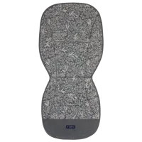 Матрасик для коляски Zaffiro Airy Cotton  Хлопок, Полиэстер / Листья / Серый