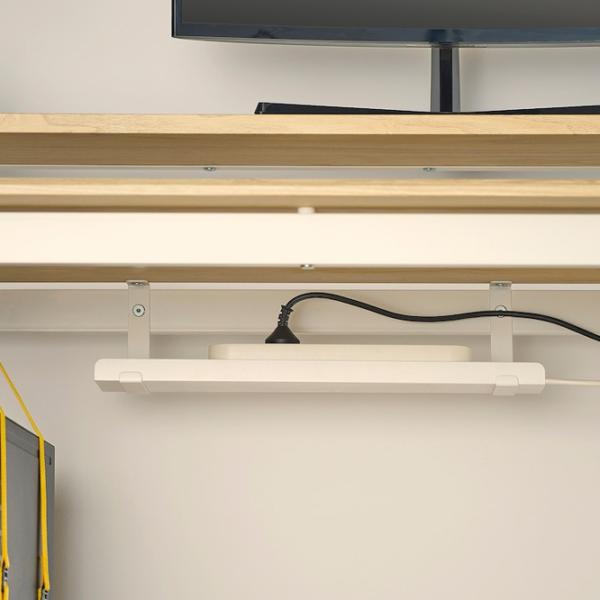 Masă gaming Ikea Utvisning MDF / White photo 5