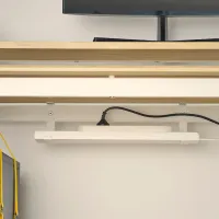 Masă gaming Ikea Utvisning MDF / White photo 5