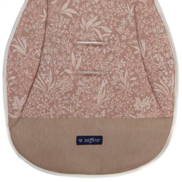 Матрасик для коляски Zaffiro Airy Cotton  Хлопок, Полиэстер / Листья / Camel photo 2
