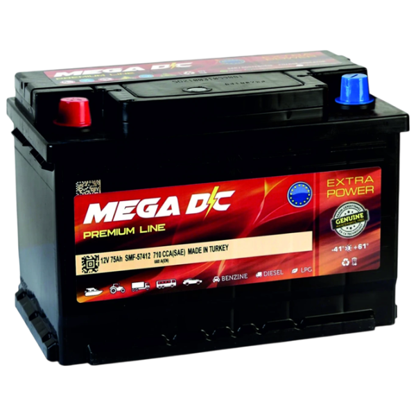 Авто аккумулятор Mega DC Premium Line 580A / 60 Ач  photo 1