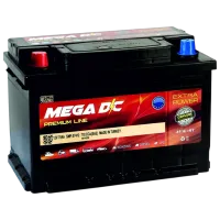 Авто аккумулятор Mega DC Premium Line 580A / 60 Ач 