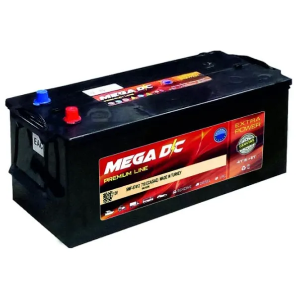Авто аккумулятор Mega DC Premium Line 1050A / 140 Ач  photo 1