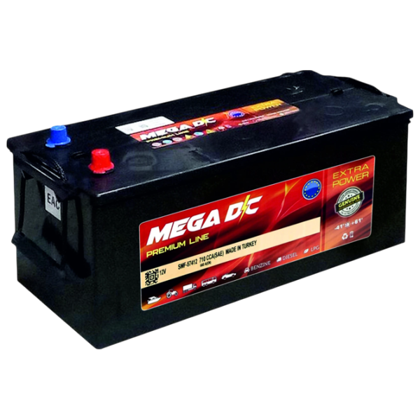 Авто аккумулятор Mega DC Premium Line 1200A / 190 Ач  photo 1