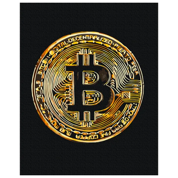 Картина по номерам BrushMe Биткойн BS53975FC 50 x 40 см / Вертикальная photo 1 Картина по номерам BrushMe Биткойн BS53975FC 50 x 40 см / Вертикальная photo 1