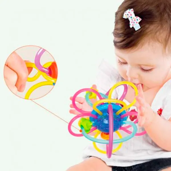 Jucărie pentru dentiție Hola Toys 1106A de la 0 luni photo 3