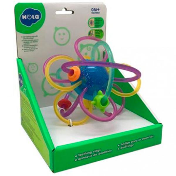 Jucărie pentru dentiție Hola Toys 1106A de la 0 luni photo 4