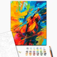 Картина по номерам BrushMe Симфония цветов BS54035FC 50 x 40 см / Вертикальная photo 3