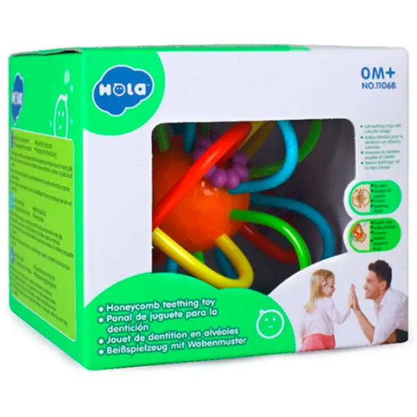 Jucărie pentru dentiție Hola Toys 1106B de la 0 luni photo 2