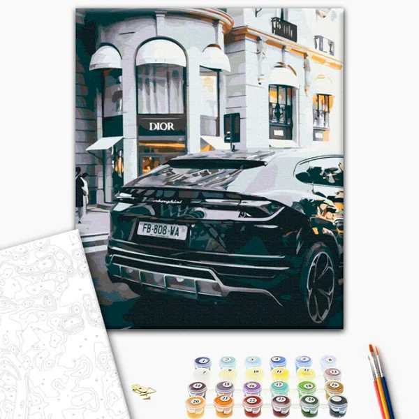 Pictură pe numere BrushMe Viață luxoasă BS52523FC 50 x 40 cm / Verticală photo 3 Pictură pe numere BrushMe Viață luxoasă BS52523FC 50 x 40 cm / Verticală photo 3
