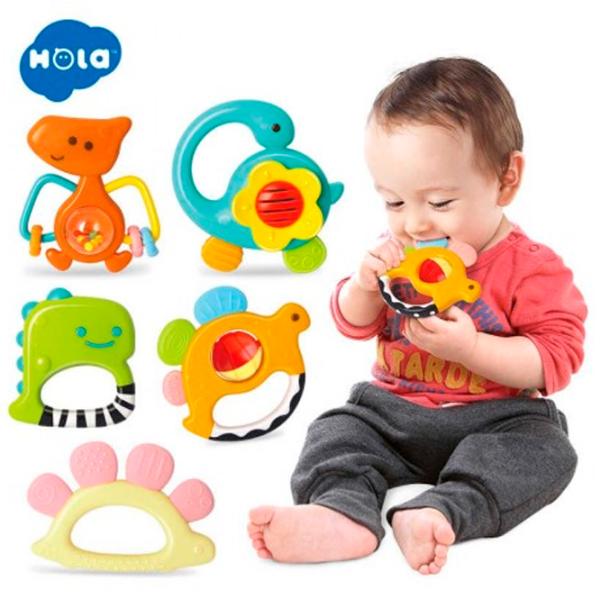 Игрушка для прорезывания зубов Hola Toys 1109 от 0 месяцев photo 3