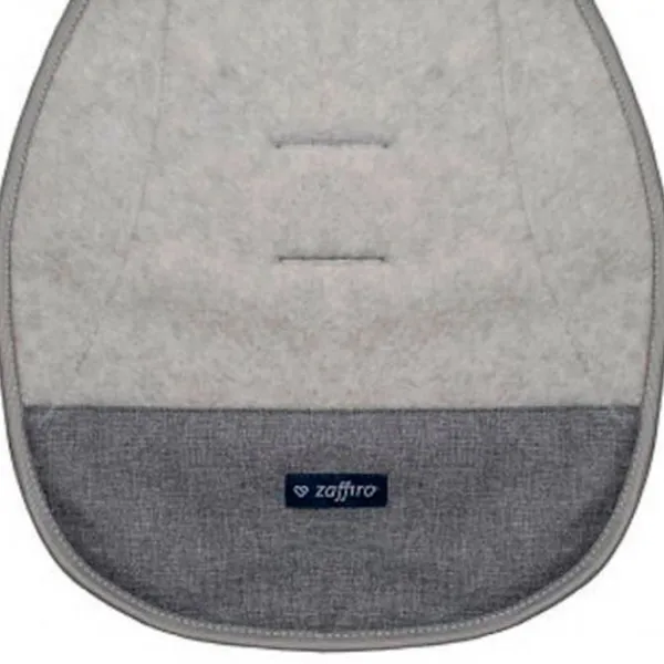 Матрасик для коляски Zaffiro Airy Wool  Шерсть, Полиэстер / Нет рисунка / Серый photo 4