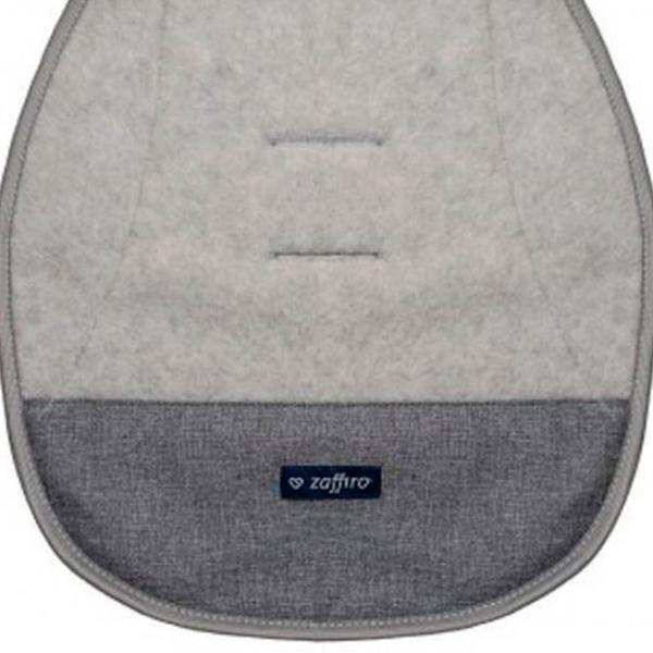 Матрасик для коляски Zaffiro Airy Wool  Шерсть, Полиэстер / Нет рисунка / Серый photo 4