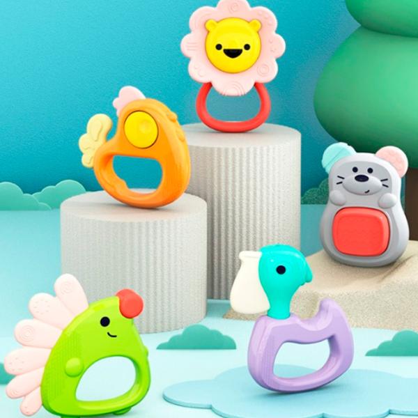 Jucărie pentru dentiție Hola Toys E318A de la 0 luni photo 3