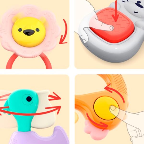 Jucărie pentru dentiție Hola Toys E318A de la 0 luni photo 4