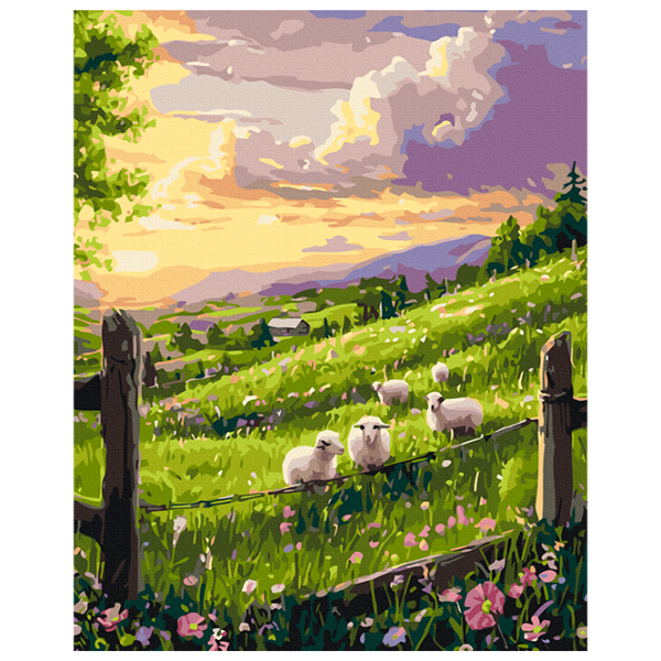 Pictură pe numere BrushMe Poienița de primăvară BS54293FC 50 x 40 cm / Verticală photo 1 Pictură pe numere BrushMe Poienița de primăvară BS54293FC 50 x 40 cm / Verticală photo 1