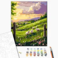 Картина по номерам BrushMe Весенняя поляна BS54293FC 50 x 40 см / Вертикальная photo 3