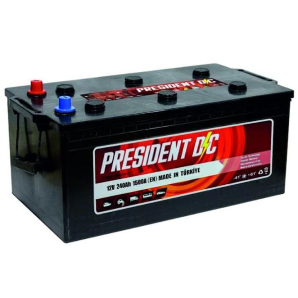 Авто аккумулятор PRESIDENT 59417 1500A / 240 Ач  photo 1