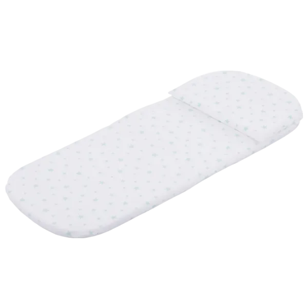 Матрасик для коляски Chipolino Memory Foam  Хлопок, Пена / Звезды / Синий photo 1