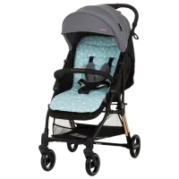 Salteluța pentru cărucior Chipolino VVPAD02404MINT Bumbac, Poliester / Stele / Blue photo 2