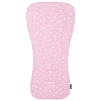 Матрасик для коляски Chipolino VVPAD02402PINK  Хлопок, Полиэстер / Звезды / Розовый