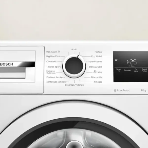 Стиральная машина Bosch WAN28268FR 8 кг / 1400 об/мин / Белый photo 4 Стиральная машина Bosch WAN28268FR 8 кг / 1400 об/мин / Белый photo 4