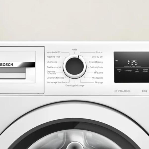 Стиральная машина Bosch WAN28268FR 8 кг / 1400 об/мин / Белый photo 4 Стиральная машина Bosch WAN28268FR 8 кг / 1400 об/мин / Белый photo 4