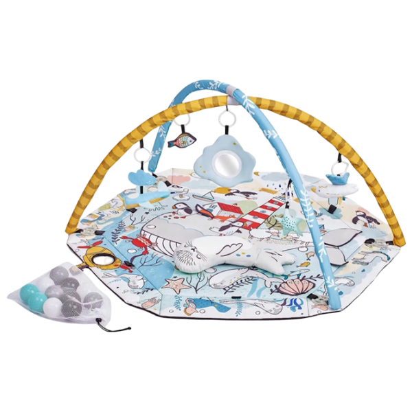 Covoraş pentru joc KinderKraft Smartplay Sea (SEAKPSMSE00MUL0000) 0+/ Rotund/ Gray photo 1 Covoraş pentru joc KinderKraft Smartplay Sea (SEAKPSMSE00MUL0000) 0+/ Rotund/ Gray photo 1