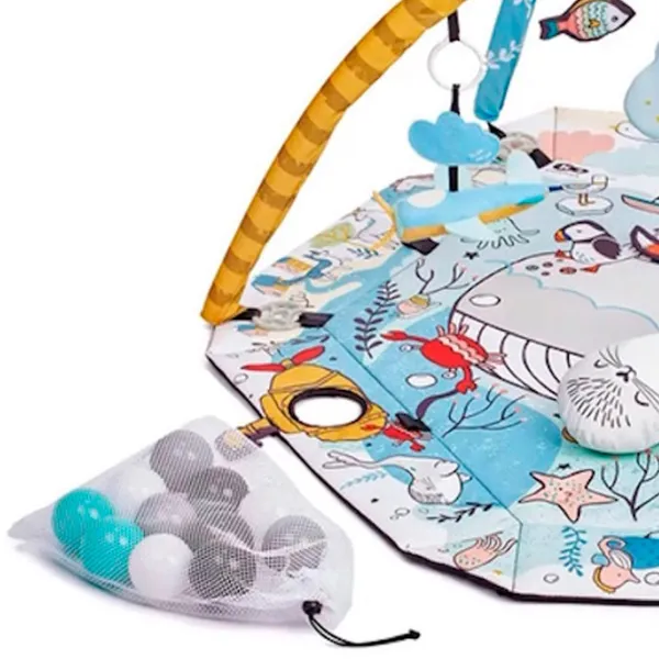 Covoraş pentru joc KinderKraft Smartplay Sea (SEAKPSMSE00MUL0000) 0+/ Rotund/ Gray photo 5 Covoraş pentru joc KinderKraft Smartplay Sea (SEAKPSMSE00MUL0000) 0+/ Rotund/ Gray photo 5