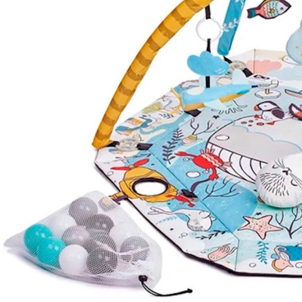 Covoraş pentru joc KinderKraft Smartplay Sea (SEAKPSMSE00MUL0000) 0+/ Rotund/ Gray photo 5 Covoraş pentru joc KinderKraft Smartplay Sea (SEAKPSMSE00MUL0000) 0+/ Rotund/ Gray photo 5