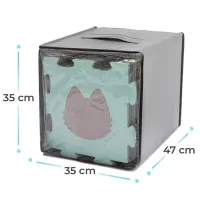 Covoraş pentru joc KinderKraft Luno Sharpes (KPLUSH00MIN0000) 0+/ Pătrat/ Gray photo 6