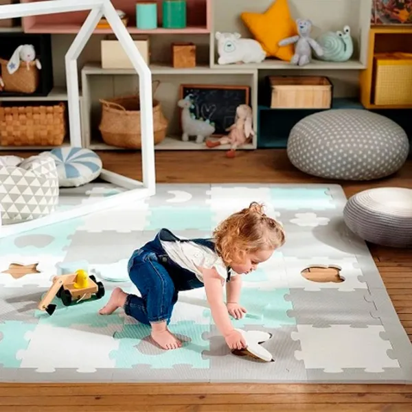 Covoraş pentru joc KinderKraft Luno Sharpes (KPLUSH00MIN0000) 0+/ Pătrat/ Gray photo 7 Covoraş pentru joc KinderKraft Luno Sharpes (KPLUSH00MIN0000) 0+/ Pătrat/ Gray photo 7