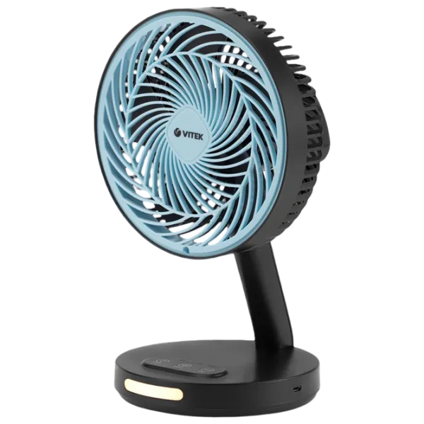 Ventilator Vitek VT-2072 10 W / Portabil / Black photo 1