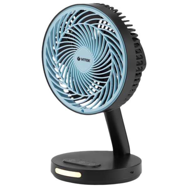 Ventilator Vitek VT-2072 10 W / Portabil / Black photo 1