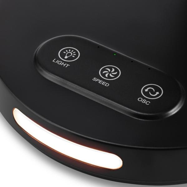 Ventilator Vitek VT-2072 10 W / Portabil / Black photo 5