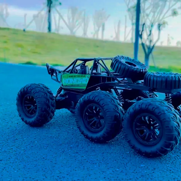 Mașină RC 3688E   / 2.4 GHz / White Green photo 6