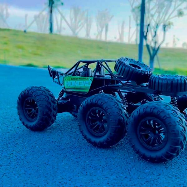 Mașină RC 3688E   / 2.4 GHz / White Green photo 6