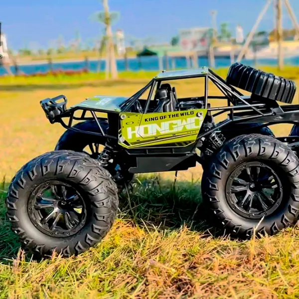 Mașină RC 3688E   / 2.4 GHz / White Green photo 7