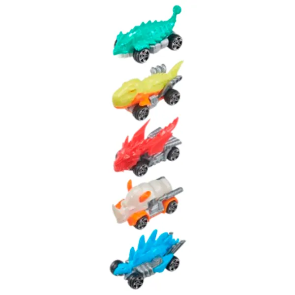 Set de mașini Teamsterz Beast Machines Die-Cast 1417434  / / Black Multicolor photo 5